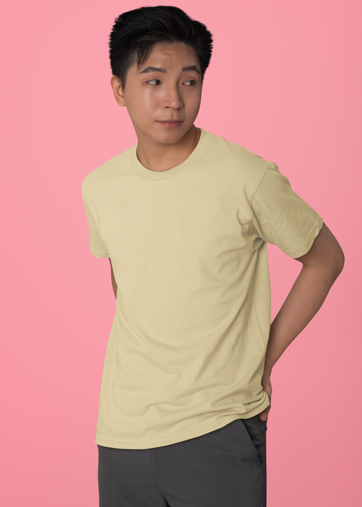 Men - T-Shirts - Round Neck - Half Sleeve