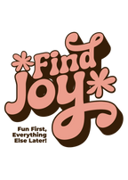 Find Joy - Round Neck Half Sleeve T-Shirt - Women