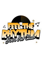 Feel The Rhythm - Round Neck Half Sleeve T-Shirt - Men