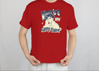 Happy Ending? - Anime Graphic Men's Red T-Shirt