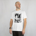 Endless Long Battle - Anime Graphic Men's White T-Shirt