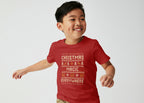 Christmas Magic Everywhere – Kids Unisex Red Holiday T-Shirt