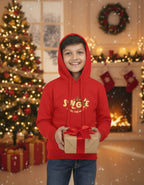 Jingle All The Way  - Kids Unisex Red Hoodie