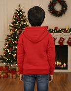 Jingle All The Way  - Kids Unisex Red Hoodie