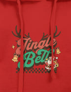 Jingle Bell - Kids Unisex Red Hoodie
