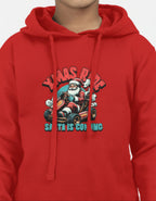 XMAS Ride - Kids Unisex Red Hoodie