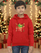 Jolly & Bright - Kids Unisex Red Hoodie