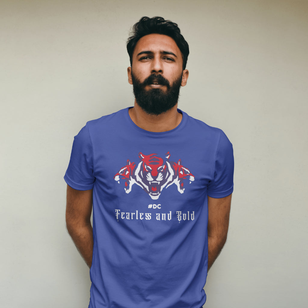 DC - Fearless & Bold - IPL - Round Neck Half Sleeve T-Shirt - Unisex