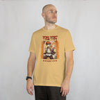 Fire Fist - Anime Graphic Men's Beige T-Shirt