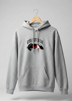 Eyes Never Lie - Unisex Gray Melange Cozy Hoodie