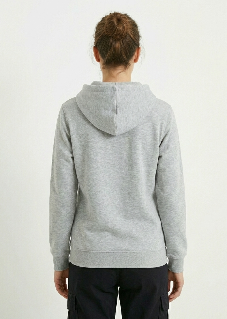 Eyes Never Lie - Unisex Gray Melange Cozy Hoodie