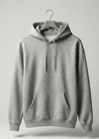 Unisex Gray Melange Cozy Hoodie