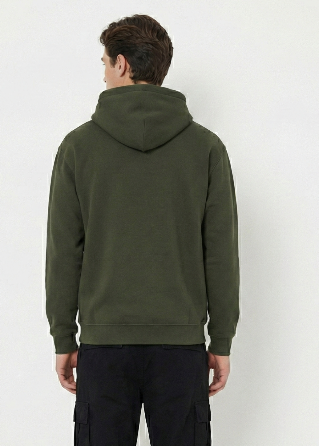 Eyes Never Lie - Unisex Olive Green Cozy Hoodie