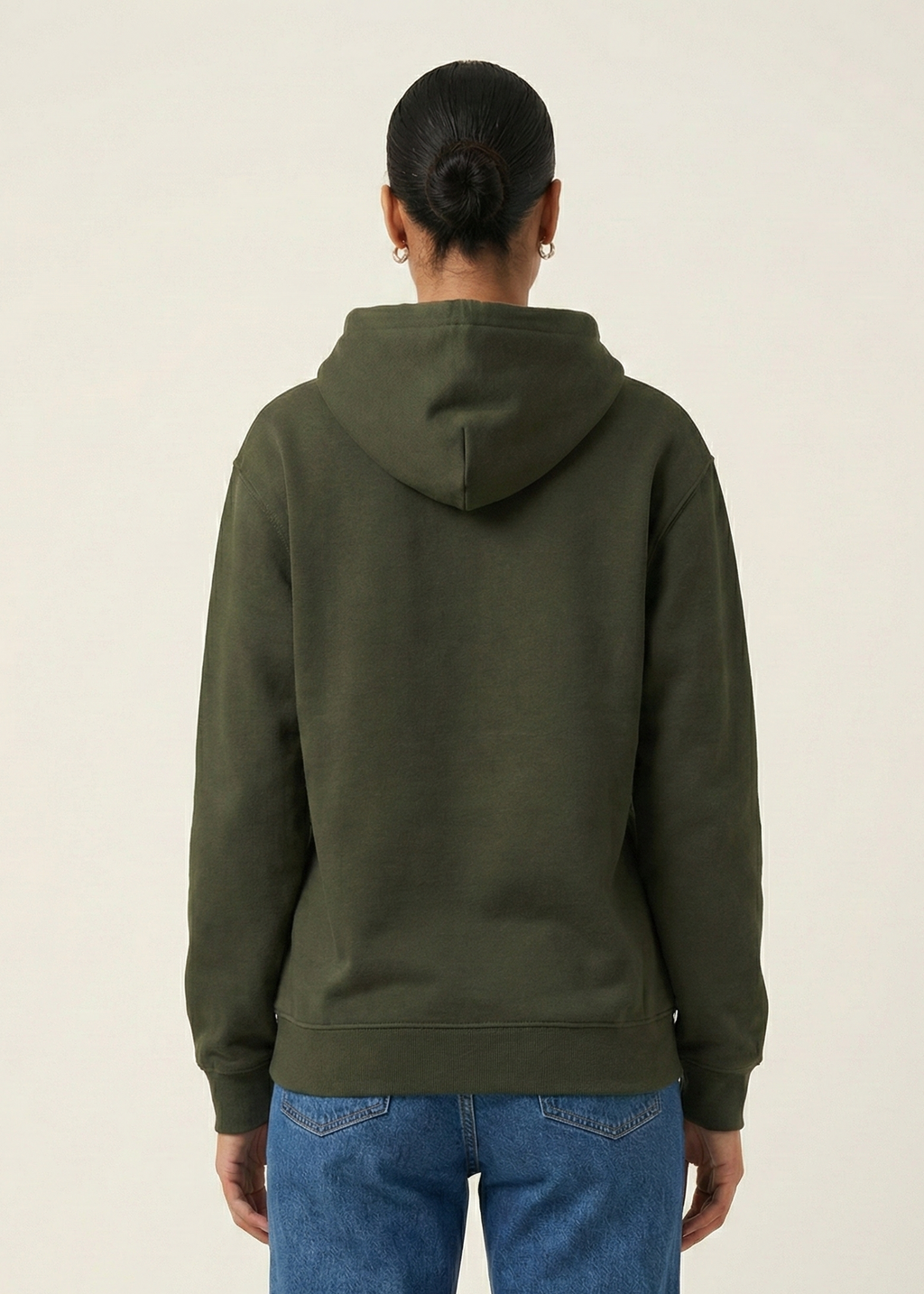 Eyes Never Lie - Unisex Olive Green Cozy Hoodie