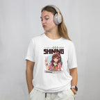 Keep Shining - Anime Graphic Women's White T-Shirt