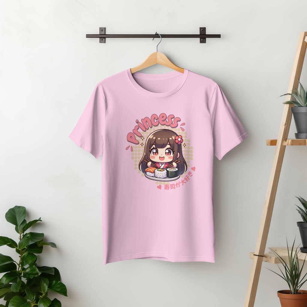 Cute Princess - Anime Graphic Women's Light Pink T-Shirt