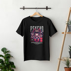 Psycho Madness - Anime Graphic Women's Black T-Shirt