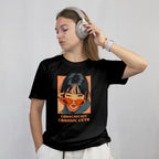 Consciously Cute - Anime Graphic Women's Black T-Shirt