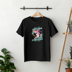 Choose Your Fighter - Anime Graphic Women's Black T-Shirt