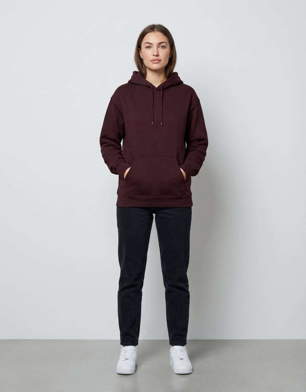 Unisex Maroon Cozy Hoodie