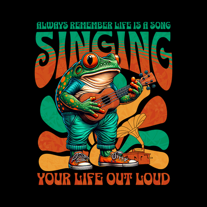 Singing Your Life Out Loud - Tapestry - Wall Hanging