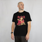Red Boy Universe - Anime Graphic Men's Black T-Shirt