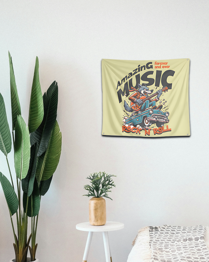 Amazing Music - Tapestry - Wall Hangings