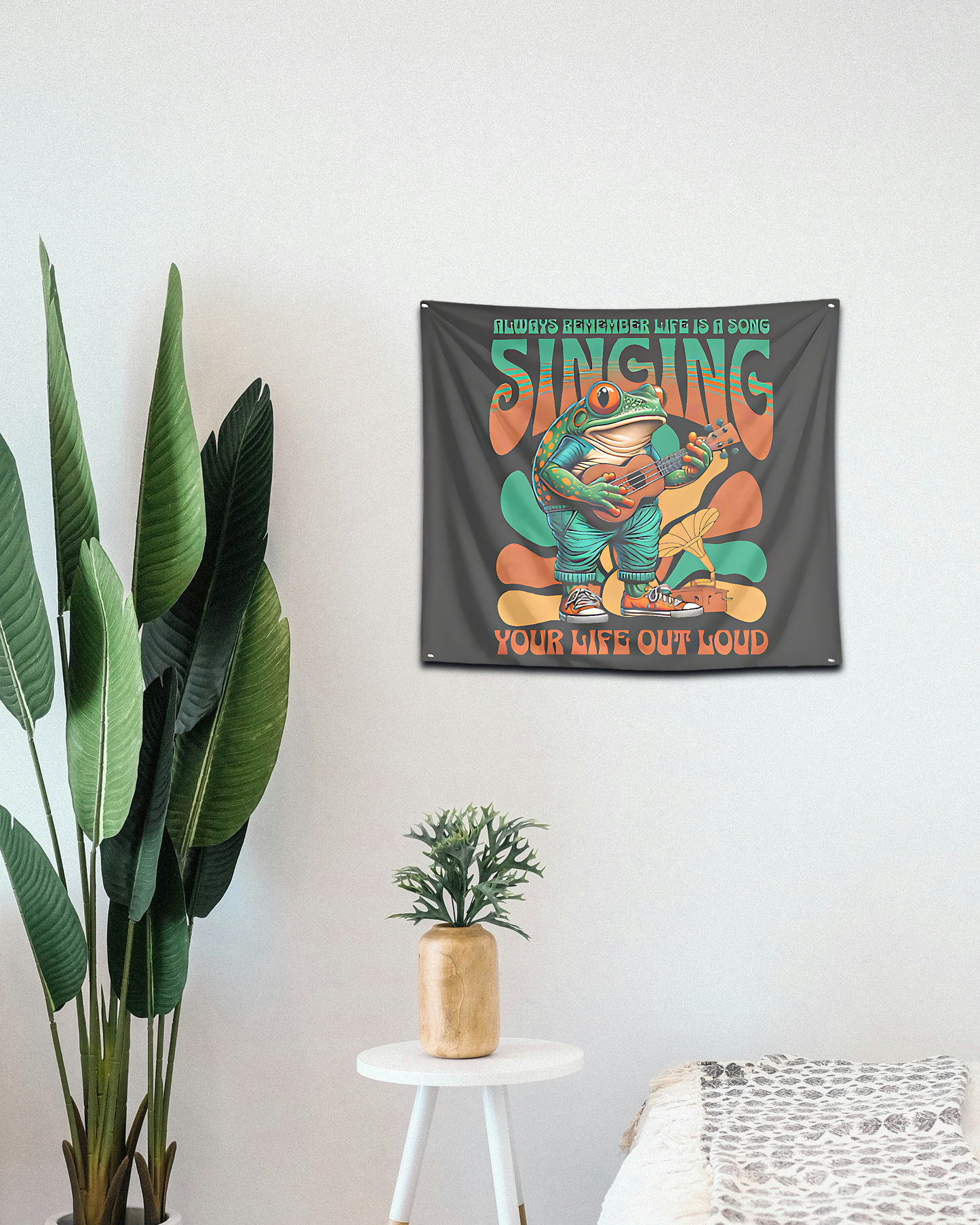 Singing Your Life Out Loud - Tapestry - Wall Hanging