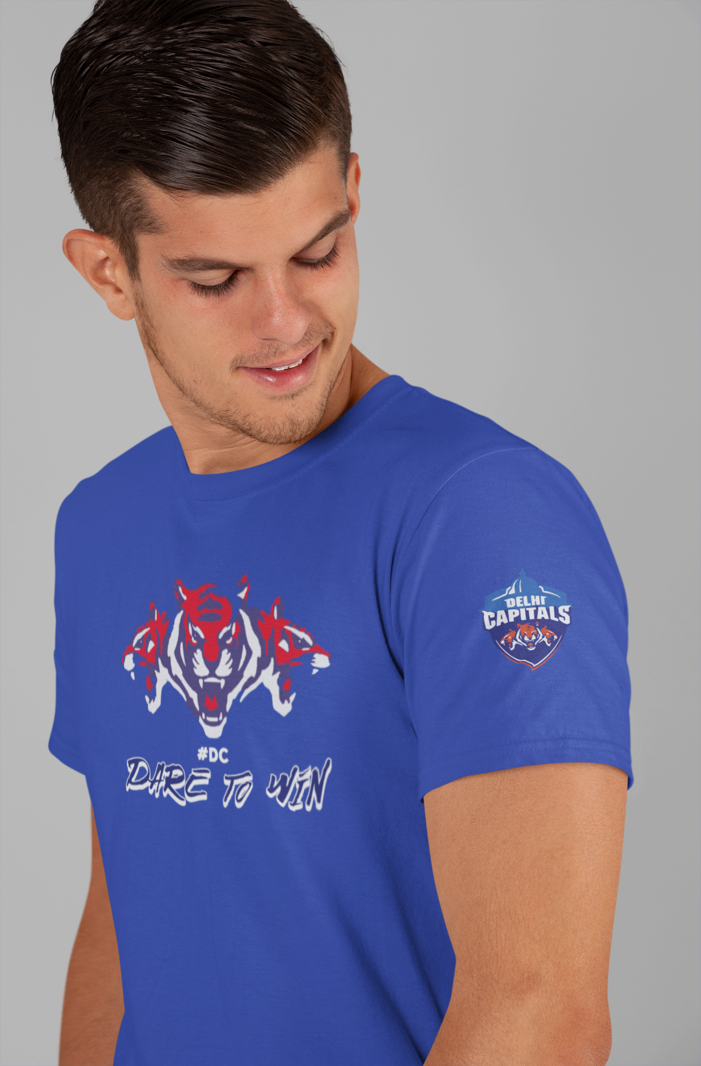 DC - Dare To Win - IPL - Round Neck Half Sleeve T-Shirt - Unisex