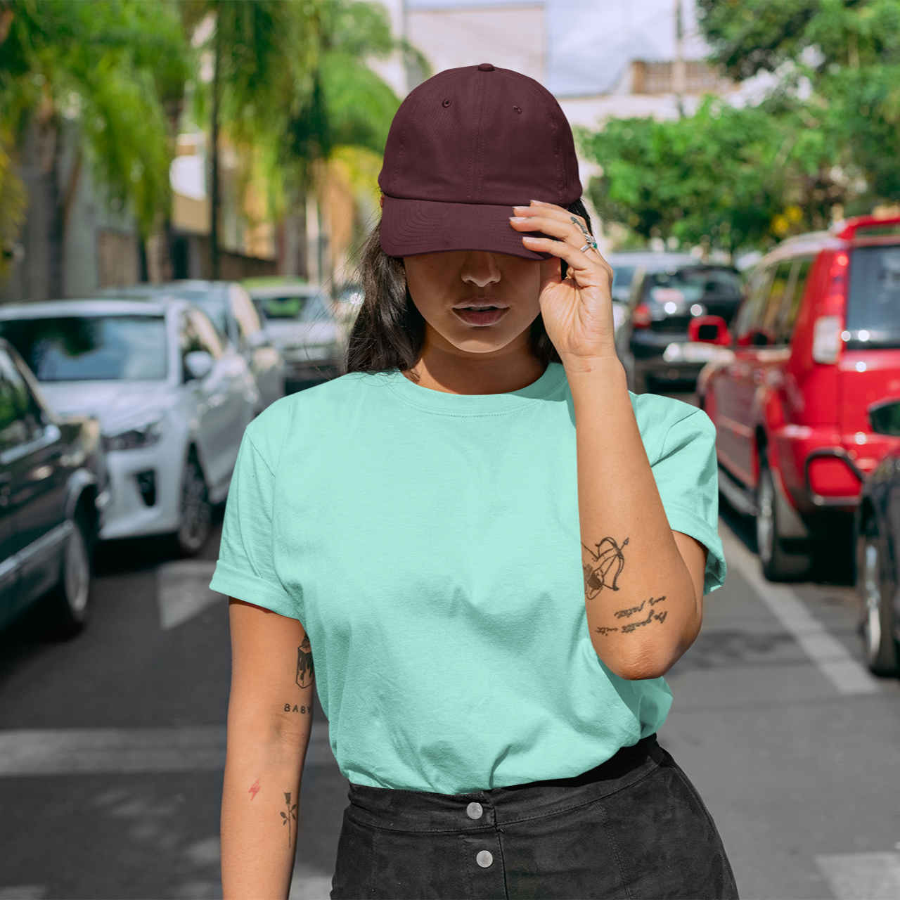 Unisex Plain Sports Cap – Double Stitched Cotton Drill | Breathable & Stylish