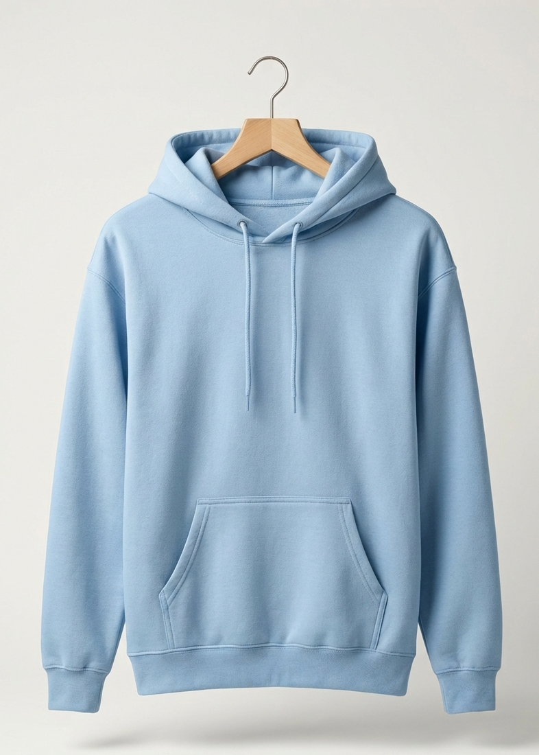 Unisex Baby Blue Cozy Hoodie