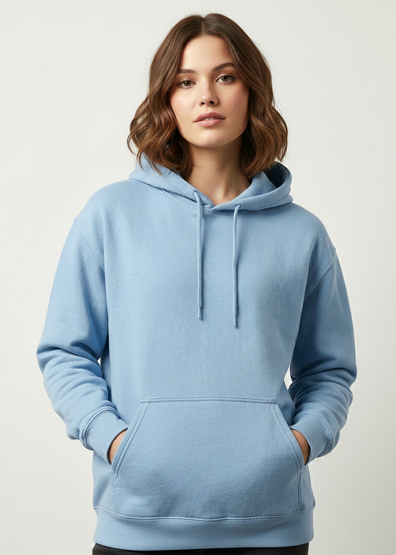 Unisex Baby Blue Cozy Hoodie