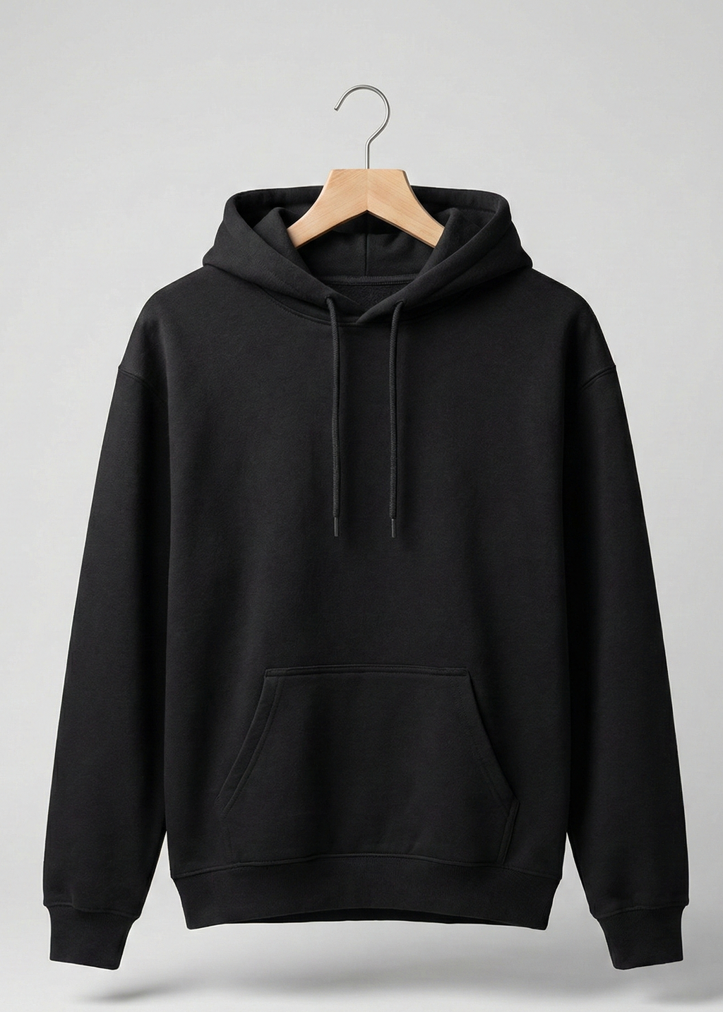 Unisex Black Cozy Hoodie