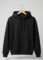 Unisex Black Cozy Hoodie