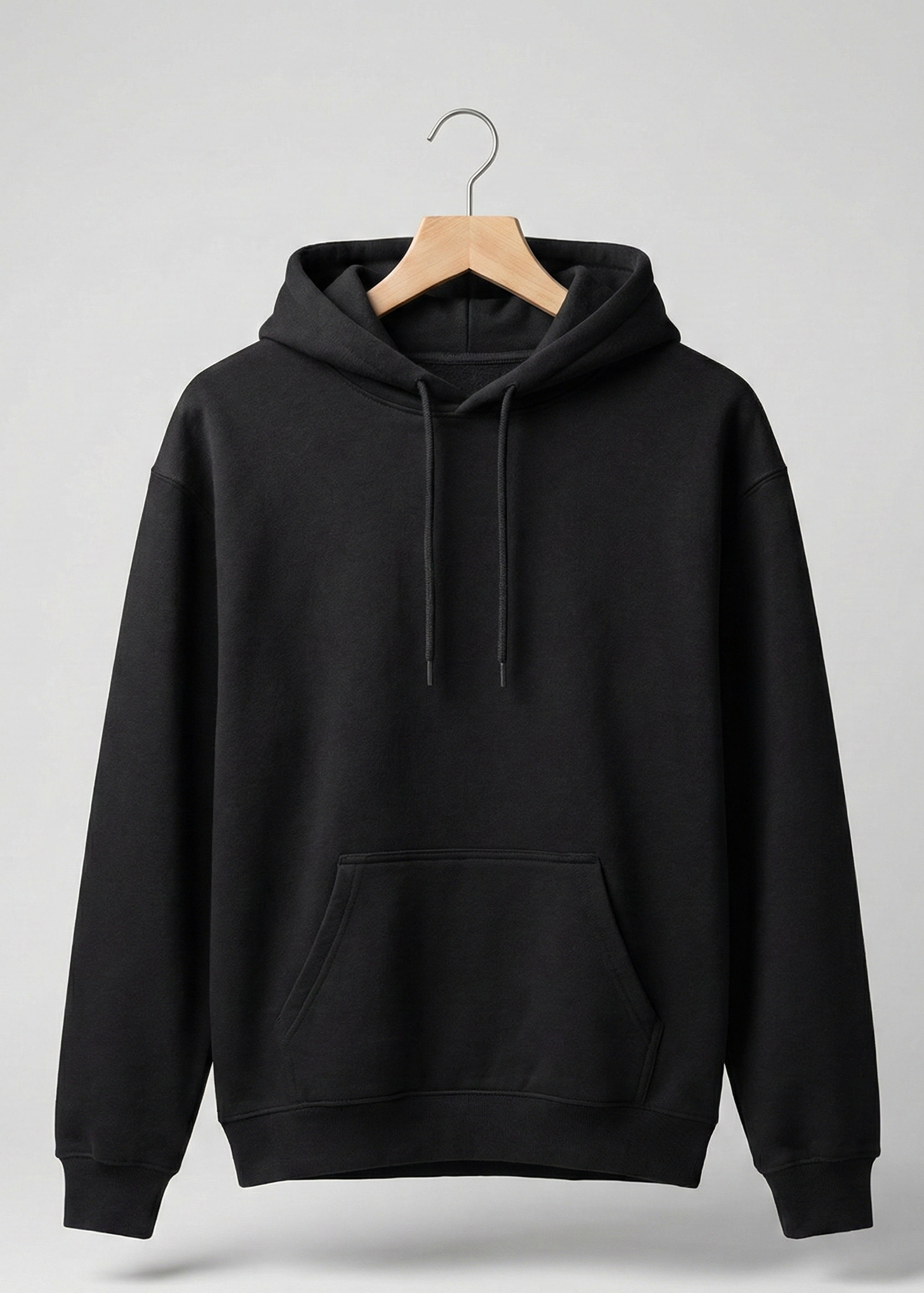 Unisex Black Cozy Hoodie