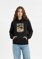 Insomnia - Never Sleep - Unisex Black Cozy Hoodie