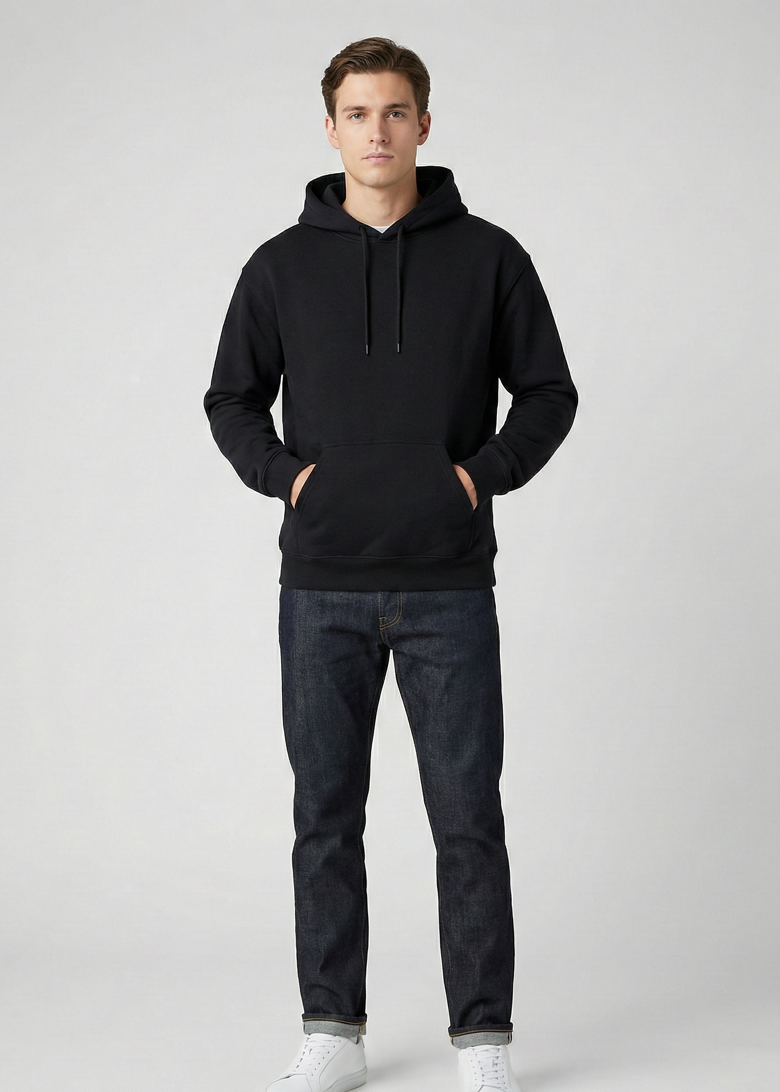 Unisex Black Cozy Hoodie