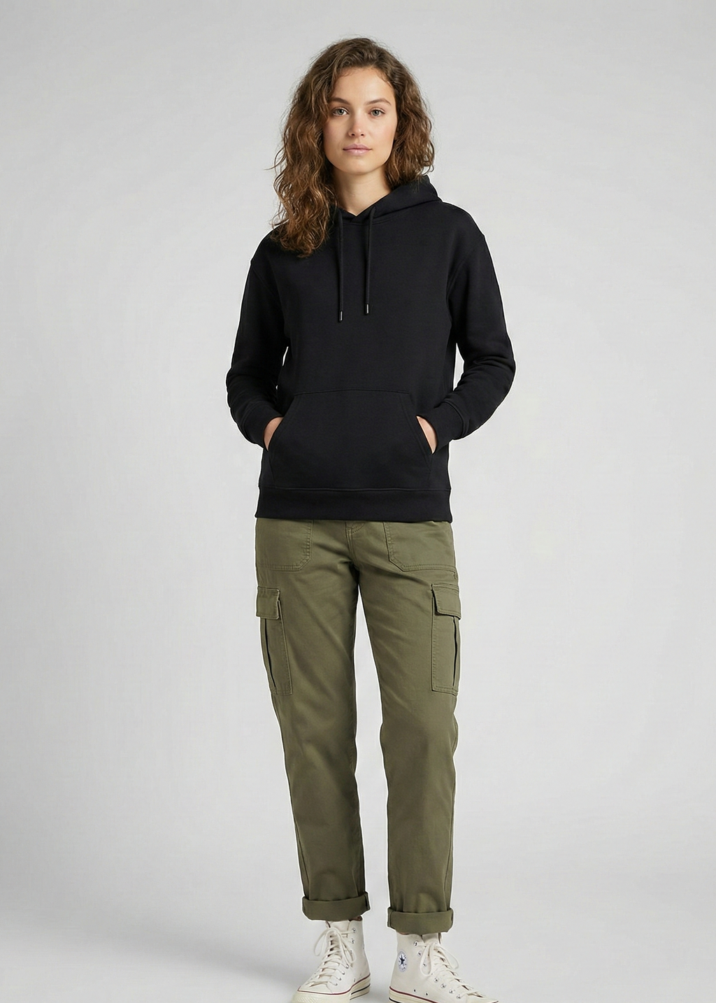 Unisex Black Cozy Hoodie
