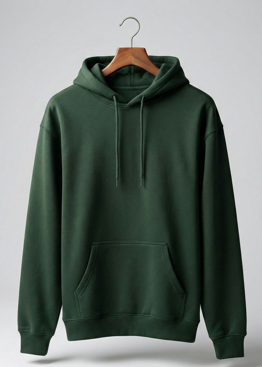 Unisex Bottle Green Cozy Hoodie