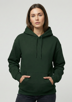 Unisex Bottle Green Cozy Hoodie