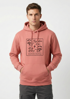 Eye See You - Unisex Coral Cozy Hoodie