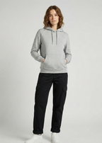 Unisex Gray Melange Cozy Hoodie