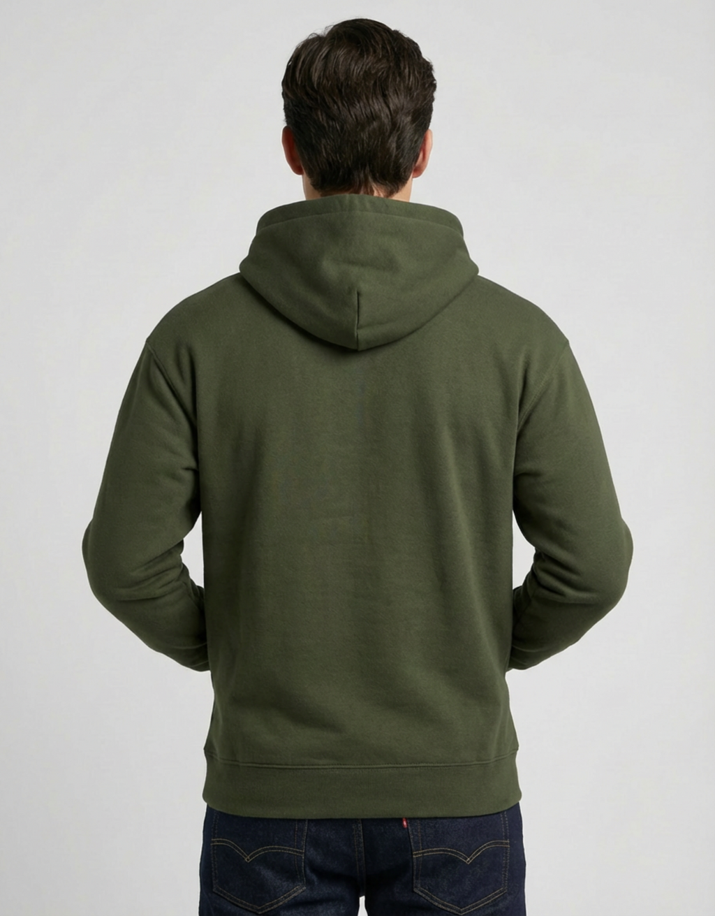 Unisex Olive Green Cozy Hoodie
