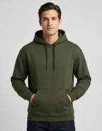 Unisex Olive Green Cozy Hoodie