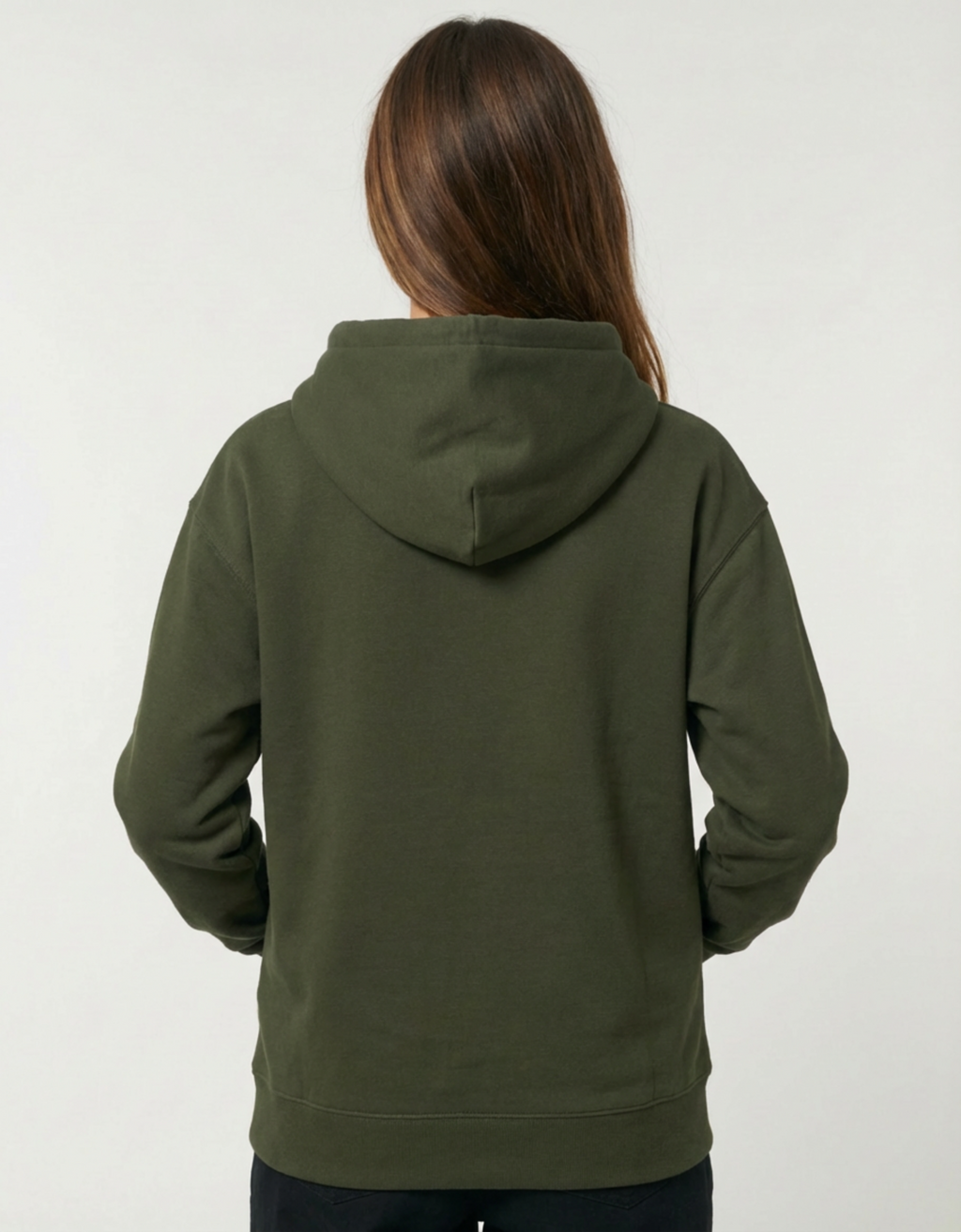 Unisex Olive Green Cozy Hoodie