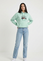 Eyes Never Lie - Unisex Mint Cozy Hoodie