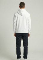 Unisex White Cozy Hoodie