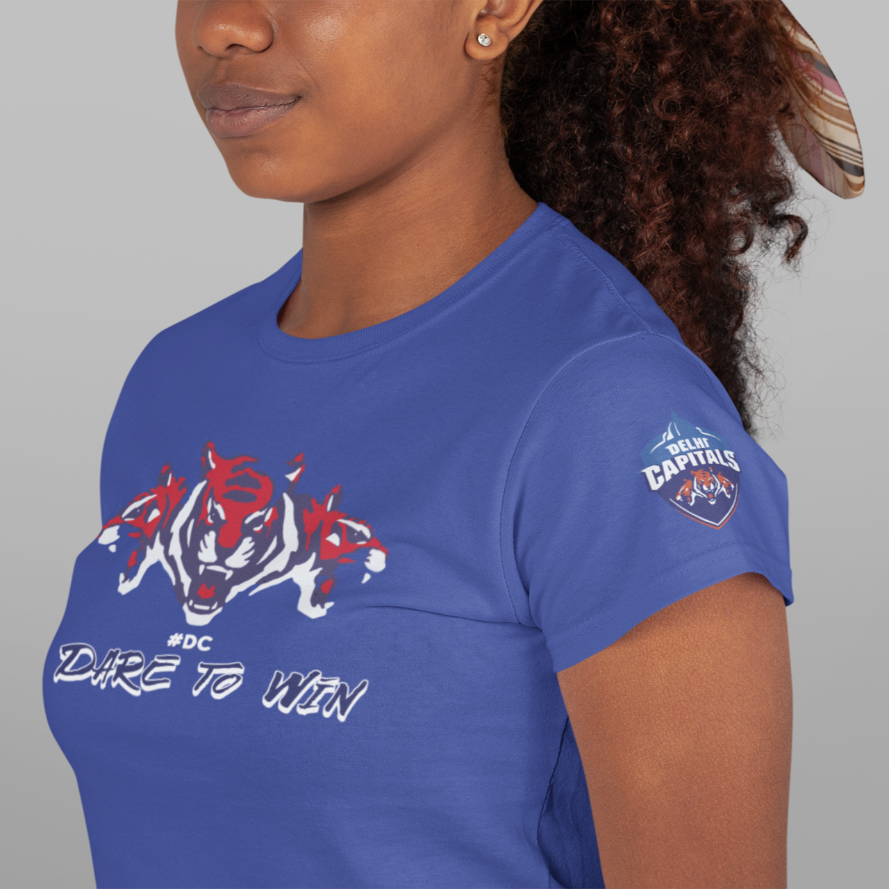 DC - Dare To Win - IPL - Round Neck Half Sleeve T-Shirt - Unisex