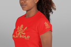 RCB - Play Bold - IPL - Round Neck Half Sleeve T-Shirt - Unisex