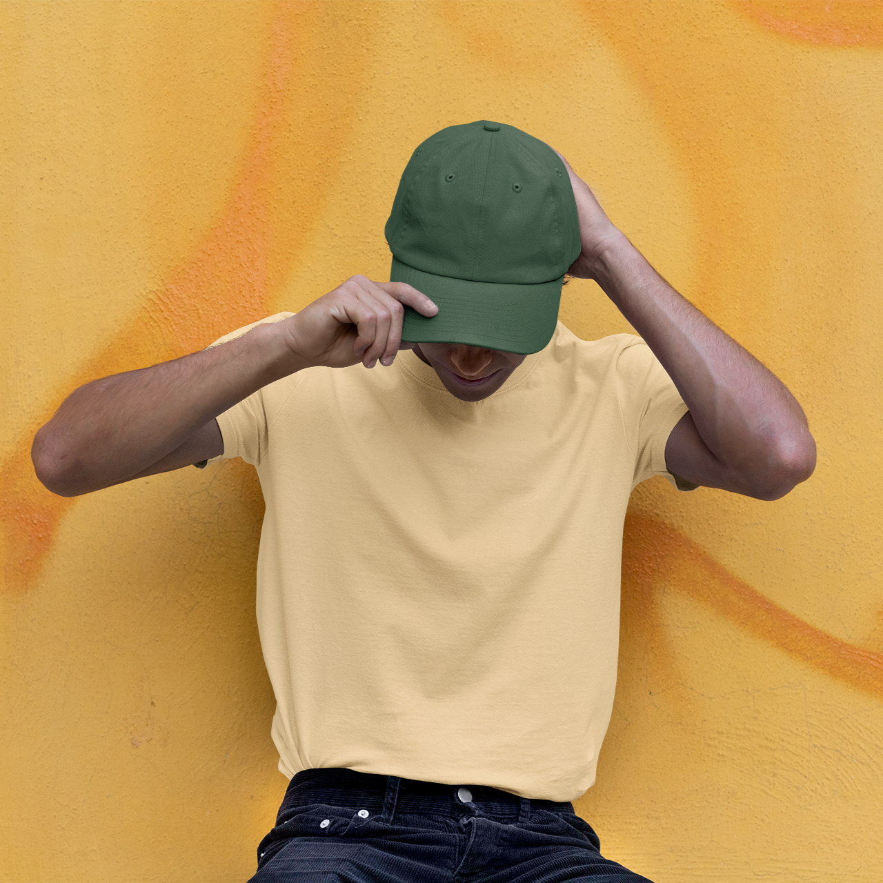 Unisex Plain Sports Cap – Double Stitched Cotton Drill | Breathable & Stylish